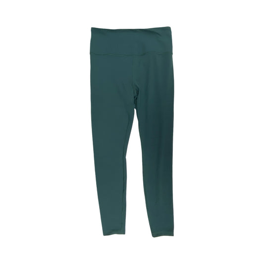 Athletic Leggings By Athleta In Green, Size:M
