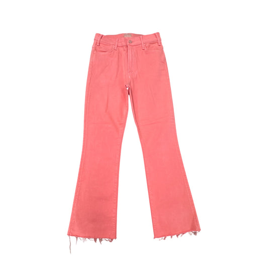Jeans Boot Cut By Mother In Orange, Size:8