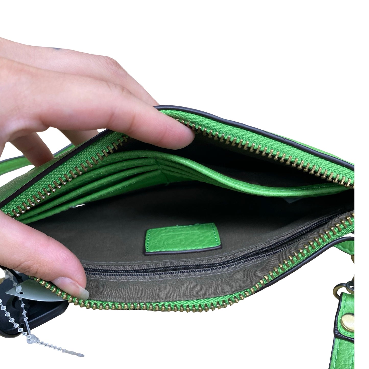 Handbag By Joy Susan In Green, Size:Small