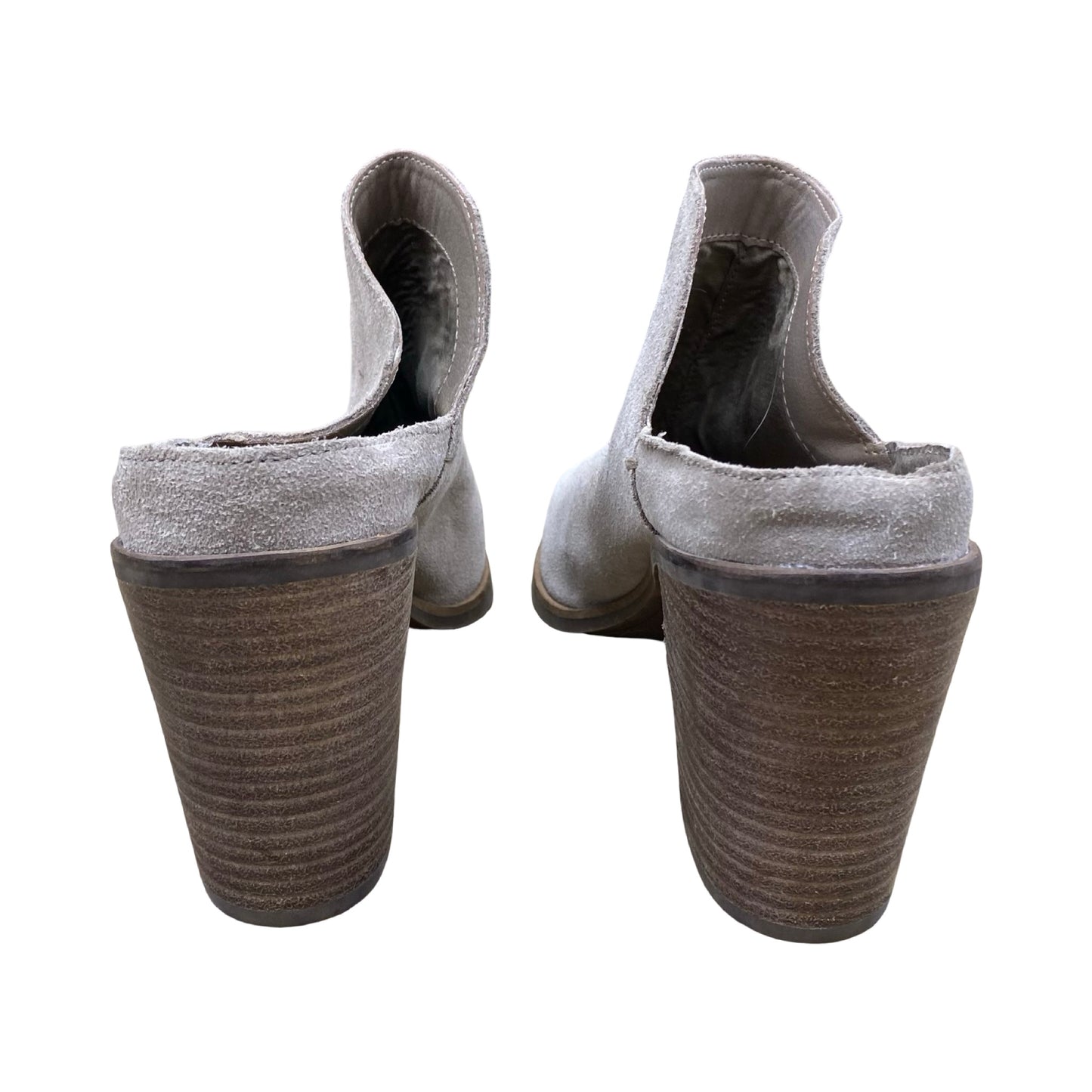 Boots Ankle Heels By Dolce Vita In Taupe, Size:10