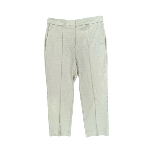 Pants Dress By Ann Taylor In Brown & White, Size:12P
