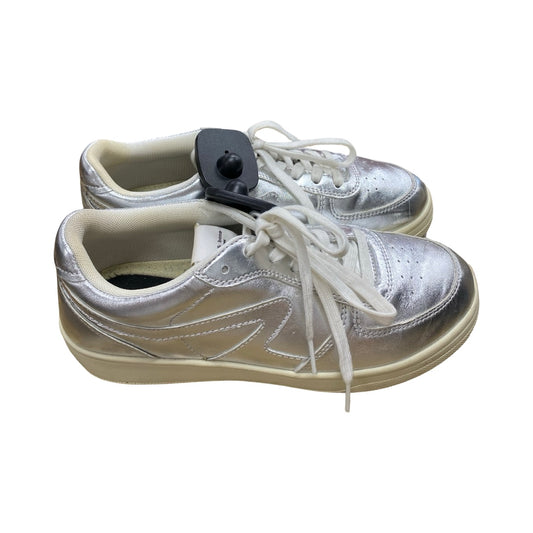 Shoes Sneakers By Rag And Bone In Silver, Size:8.5