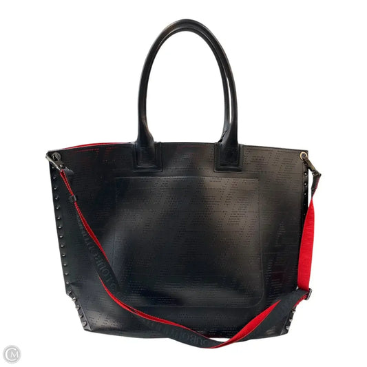 Handbag Luxury Designer By Christian Louboutin, Size: Large