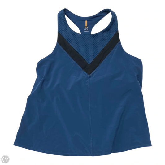 Athletic Tank Top By Lucy In Navy, Size: M