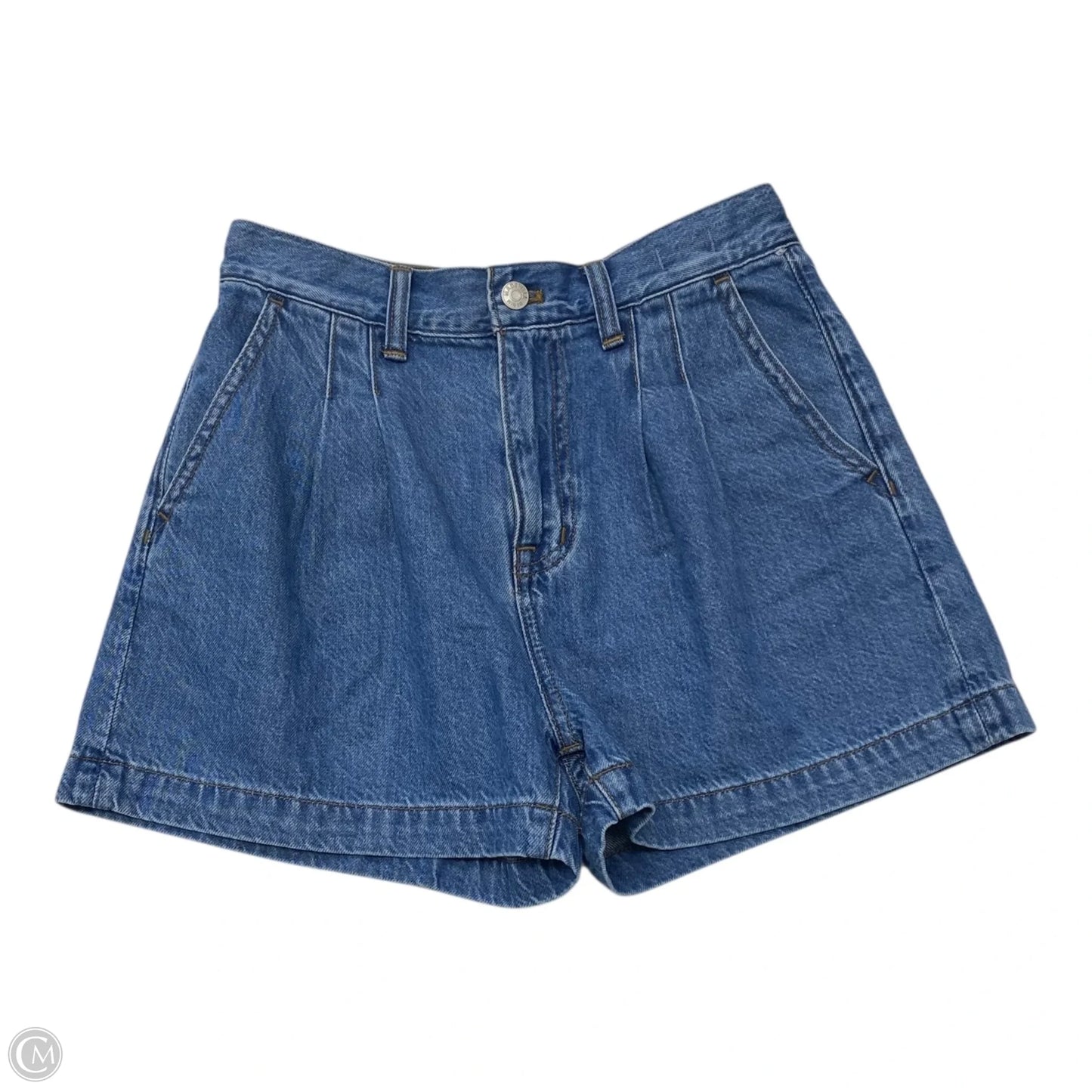 Shorts By Madewell In Blue Denim, Size: 0