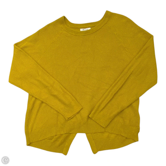 Sweater By Madewell In Yellow, Size: Xl