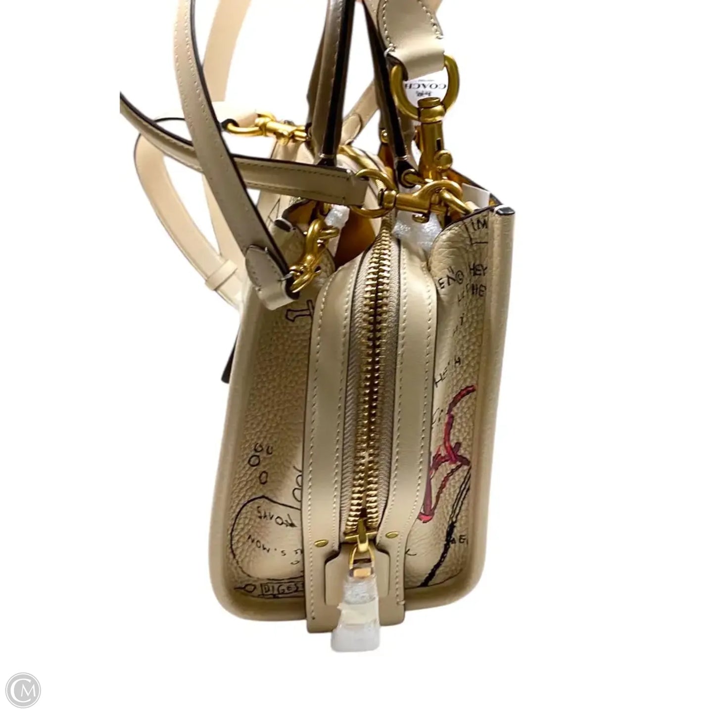 Handbag Designer By Coach, Size: Small