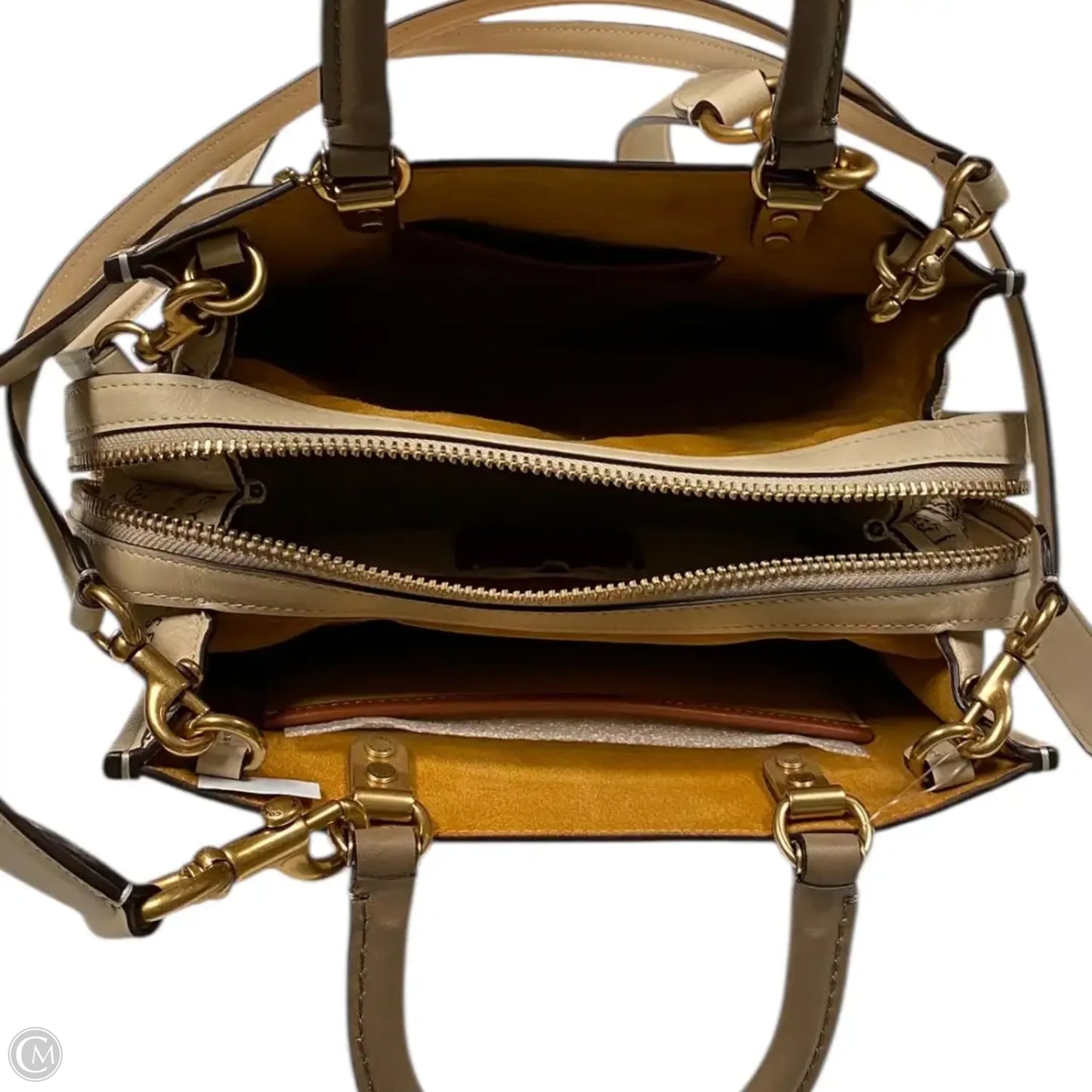 Handbag Designer By Coach, Size: Small