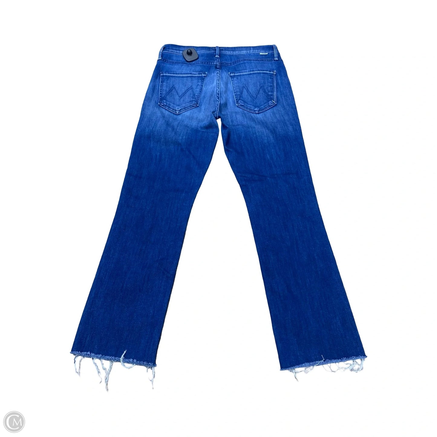 Jeans Cropped By Mother In Blue Denim, Size: 4