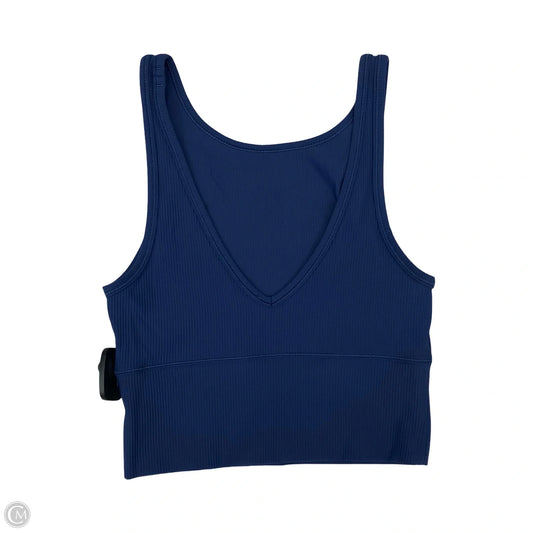 Athletic Tank Top By Lululemon In Navy, Size: S