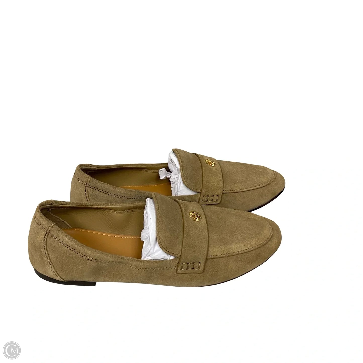 Shoes Designer By Tory Burch In Taupe, Size: 8