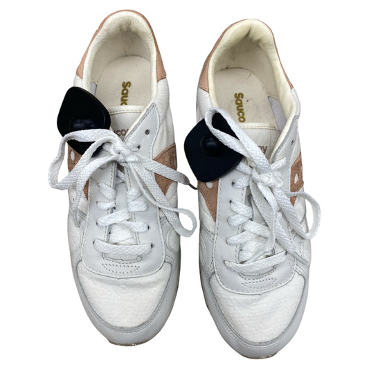 Shoes Sneakers By Saucony In Pink & White, Size:7.5
