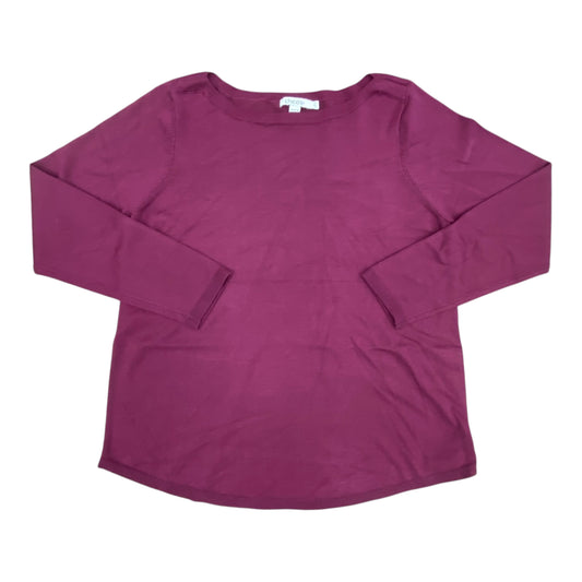 Sweater By Chicos In Purple, Size:S