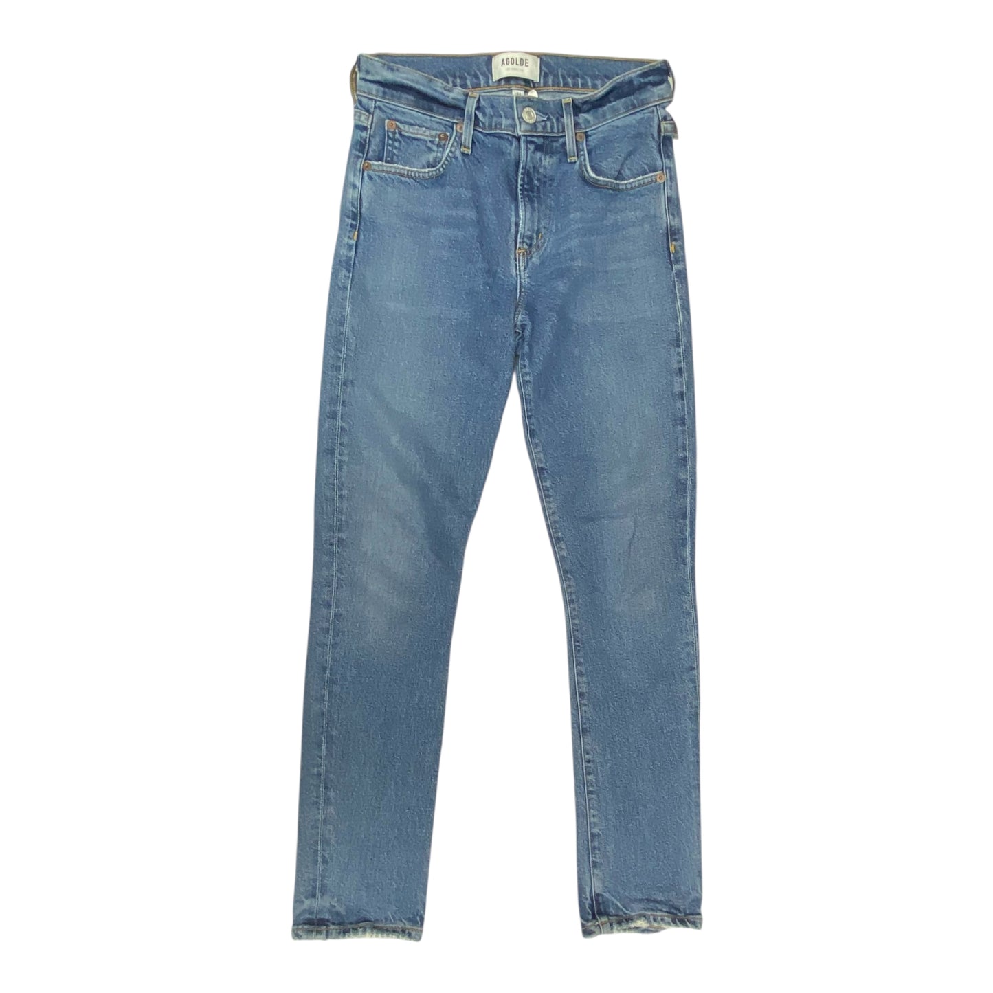 Jeans Straight By Agolde In Blue, Size:0