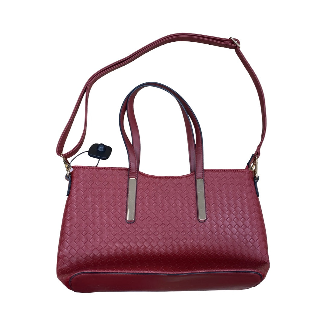 Handbag By Clothes Mentor In Red, Size:Medium
