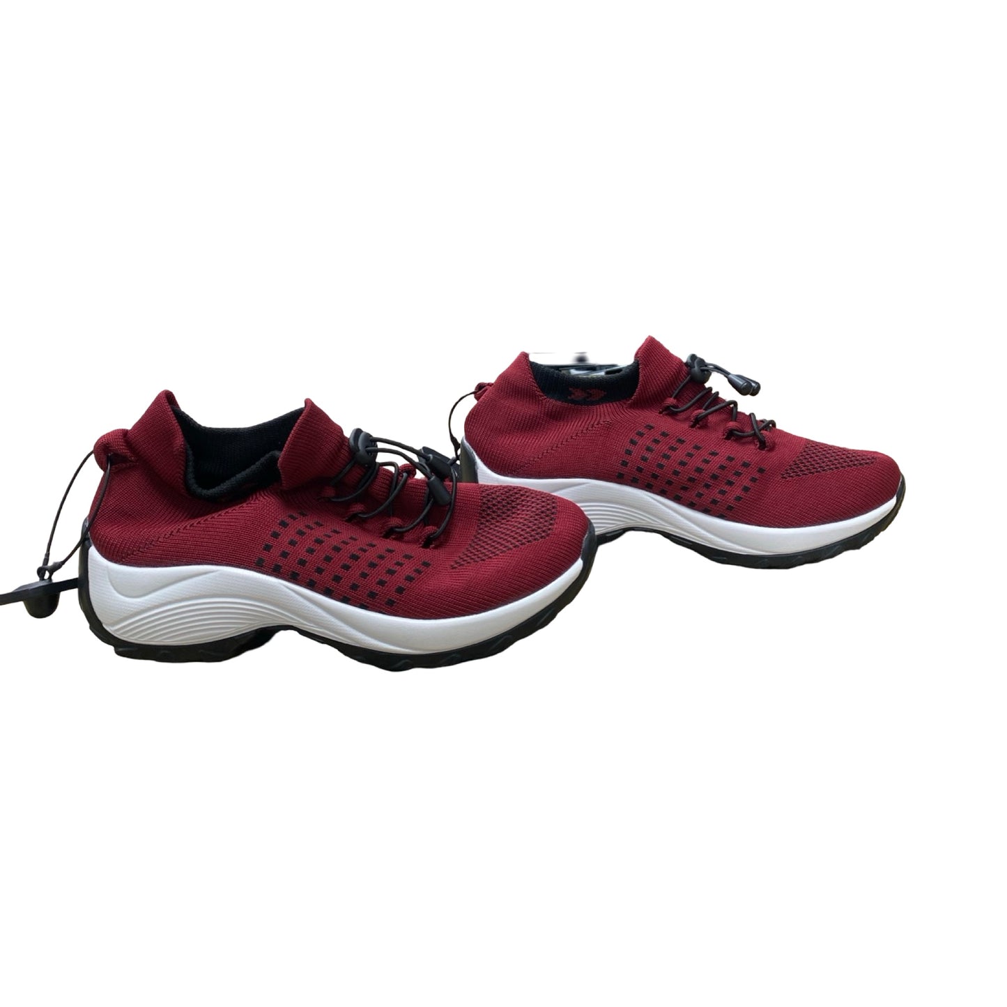 Shoes Sneakers By Cmc In Black & Red, Size:7.5