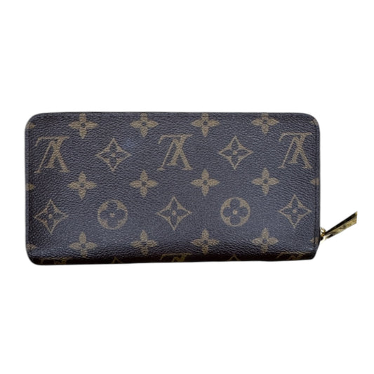 Wristlet Luxury Designer By Louis Vuitton In Brown & Tan, Size:Large