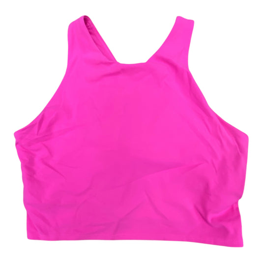 Athletic Bra By Athleta In Pink, Size:L