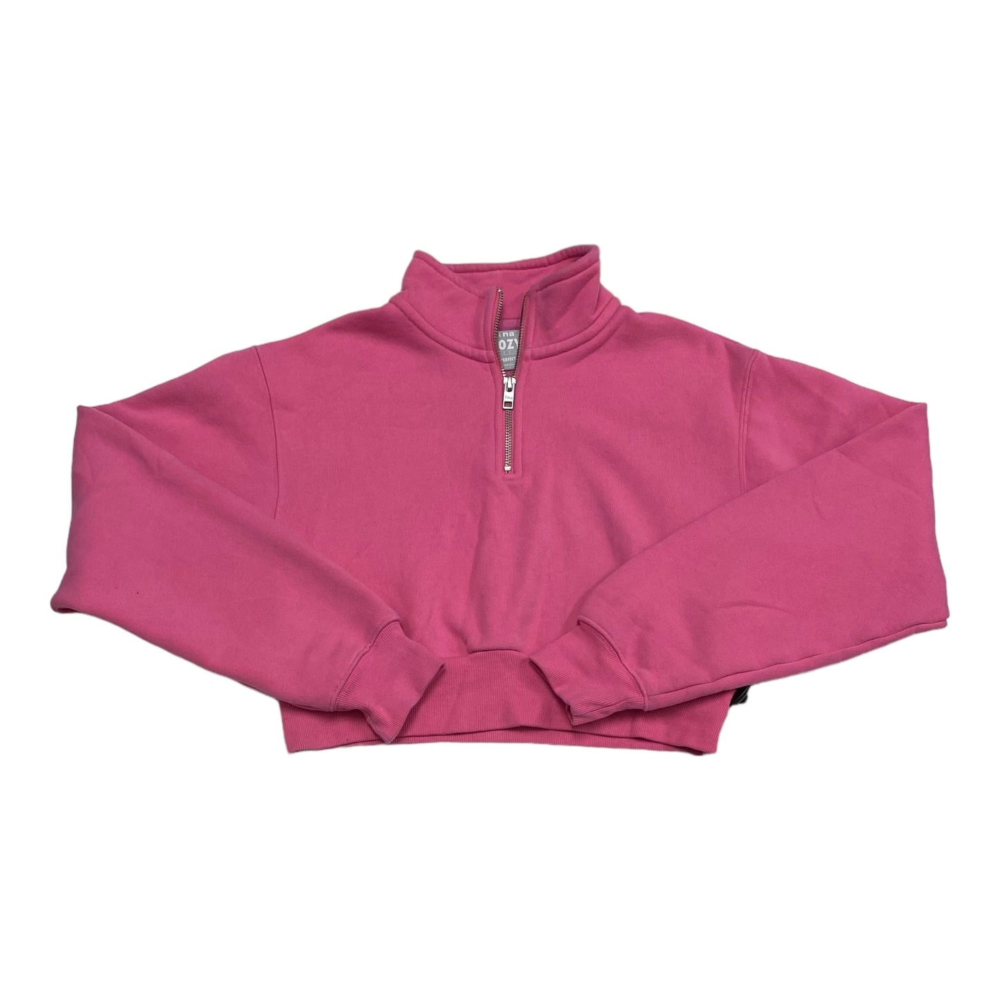 Pink Sweatshirt Collar Aritzia, Size Xs