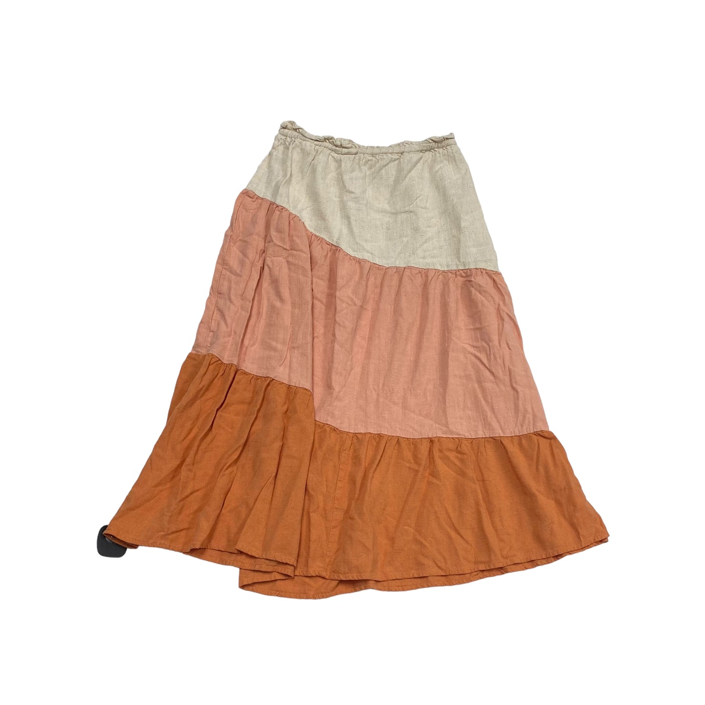 Orange & Pink Skirt Midi Loveriche, Size S