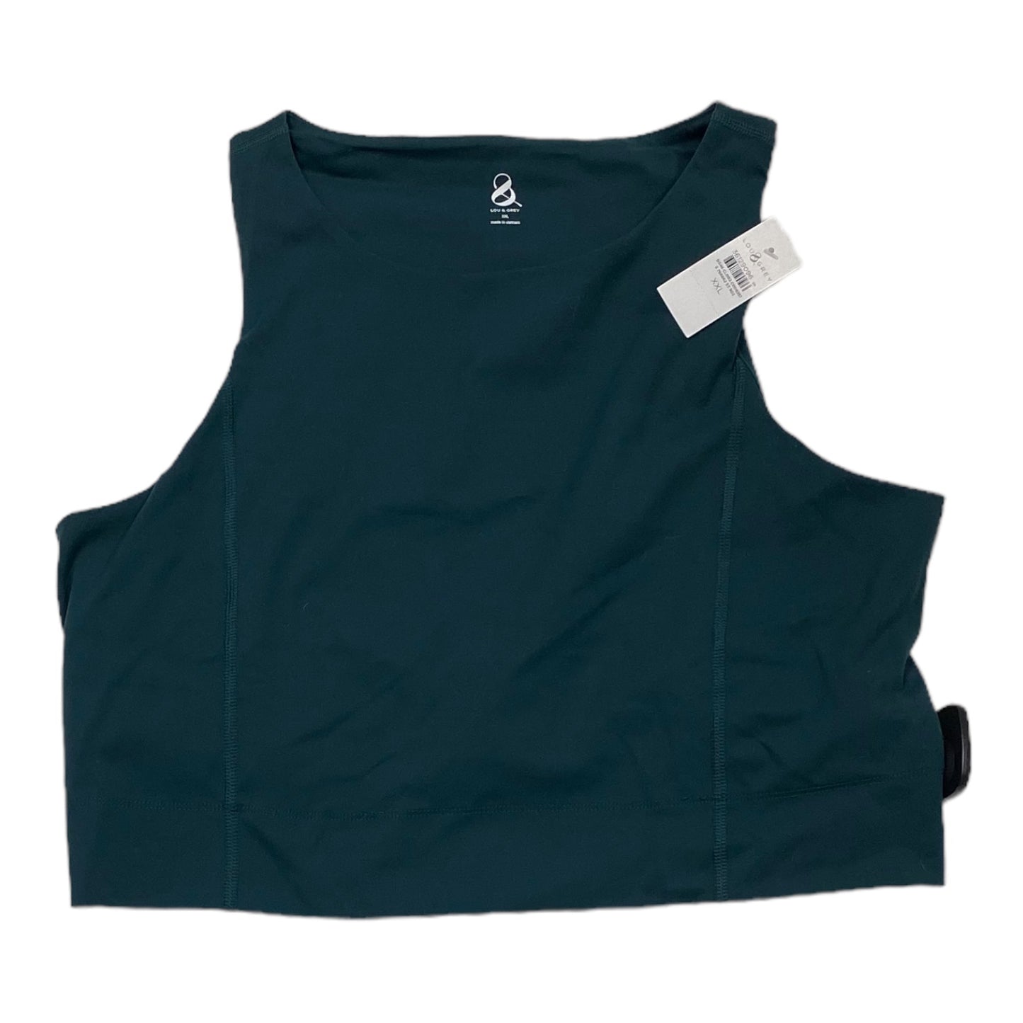 Athletic Tank Top By Lou And Grey In Green, Size: Xl