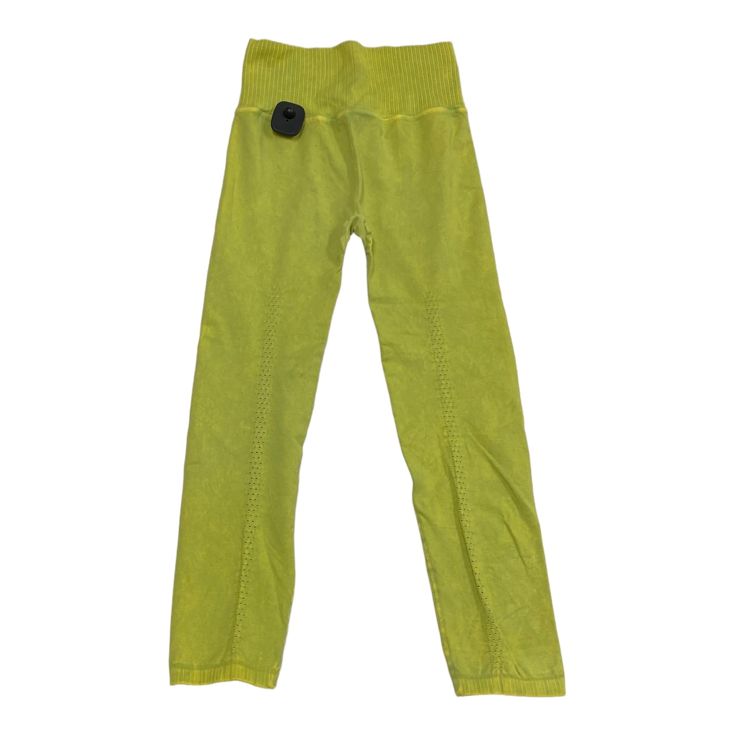 Athletic Leggings By Free People In Green & Yellow, Size: S