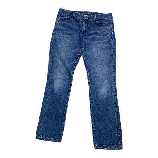 Jeans Skinny By Banana Republic In Blue Denim, Size: 8p