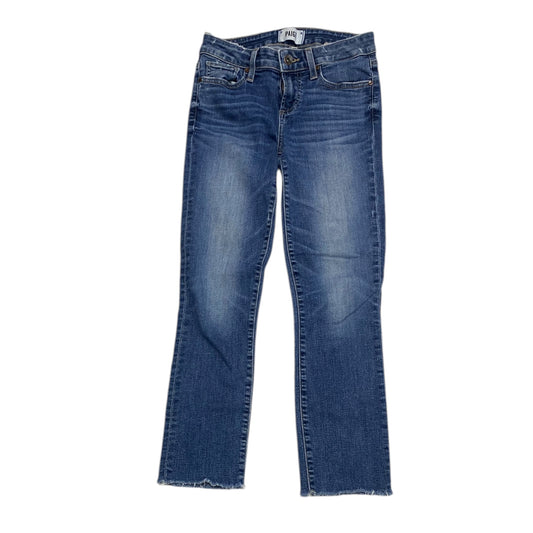 Jeans Skinny By Paige In Blue Denim, Size: 0