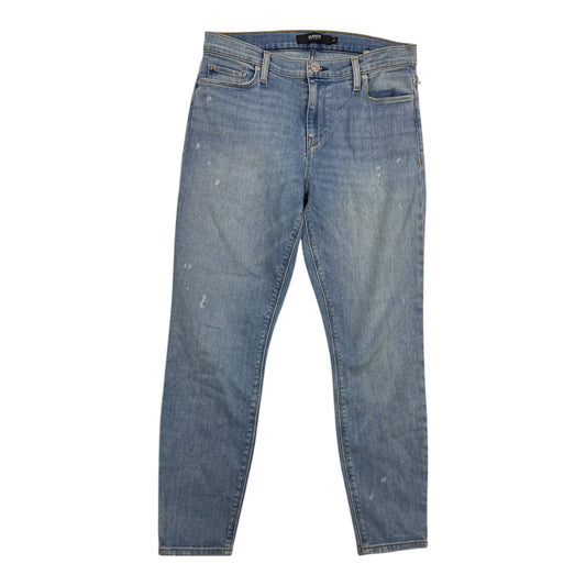 Jeans Skinny By Hudson In Blue Denim, Size: 8