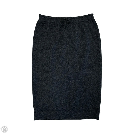Skirt Midi By Vince In Grey, Size: Xs