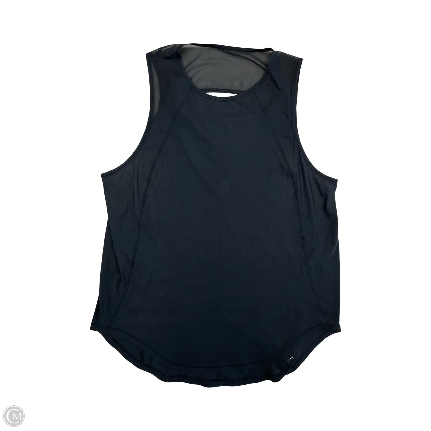 Athletic Tank Top By Lululemon In Black, Size: L