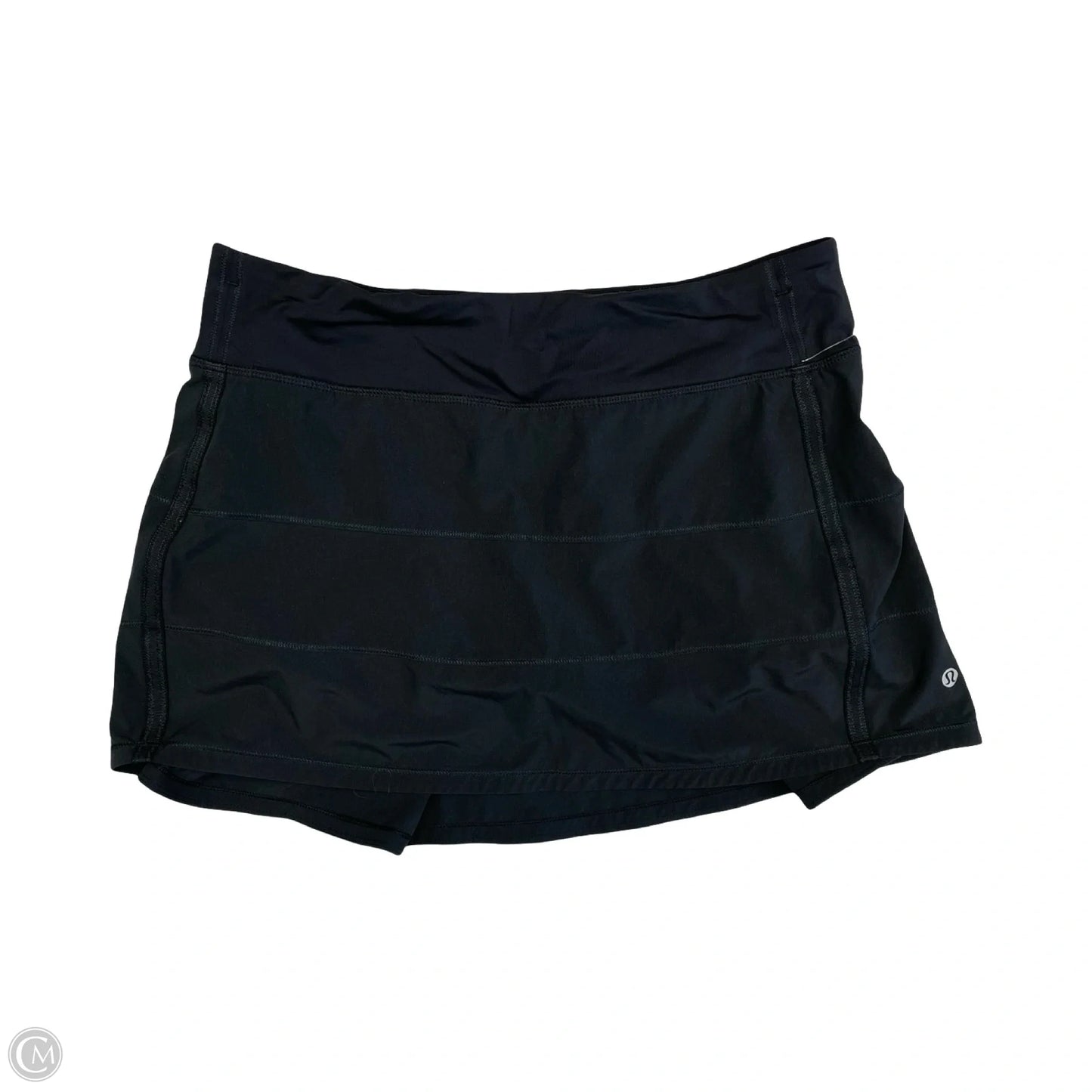 Athletic Skirt By Lululemon In Black, Size: 8