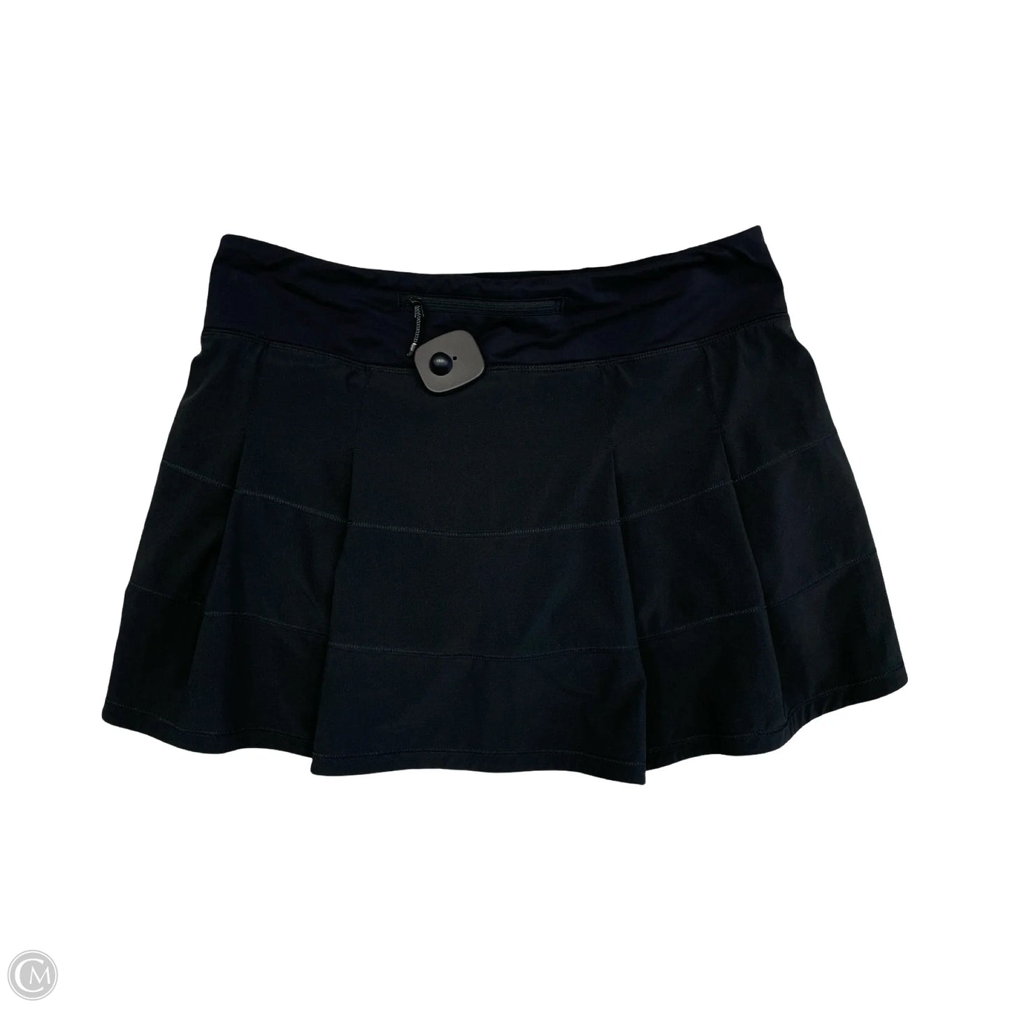 Athletic Skirt By Lululemon In Black, Size: 8