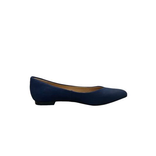 Navy Shoes Flats Corso Como, Size 6