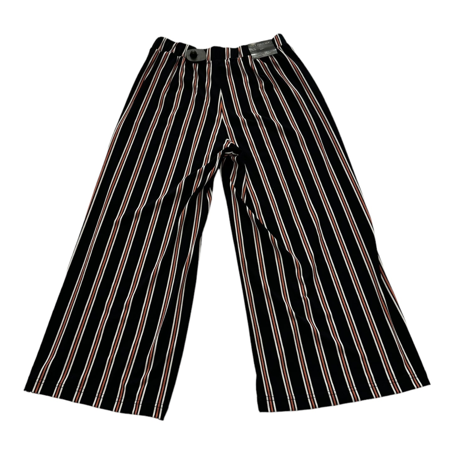 Striped Pattern Pants Cropped Banana Republic, Size Xs