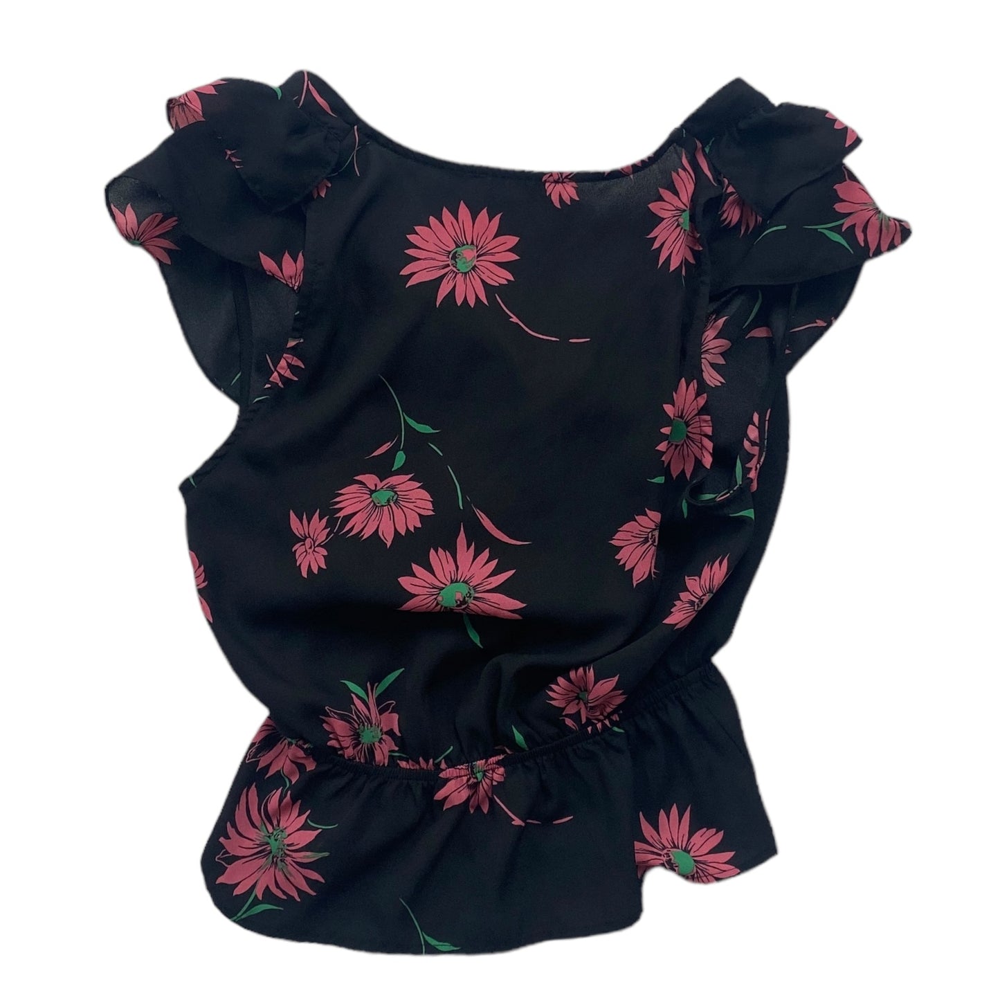 Floral Print Top Sleeveless Wayf, Size S