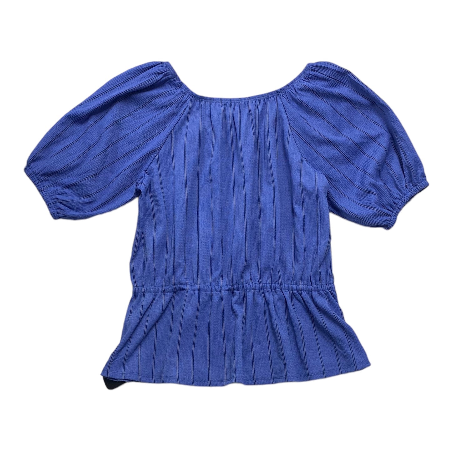 Black & Blue Top Short Sleeve Nine West, Size L