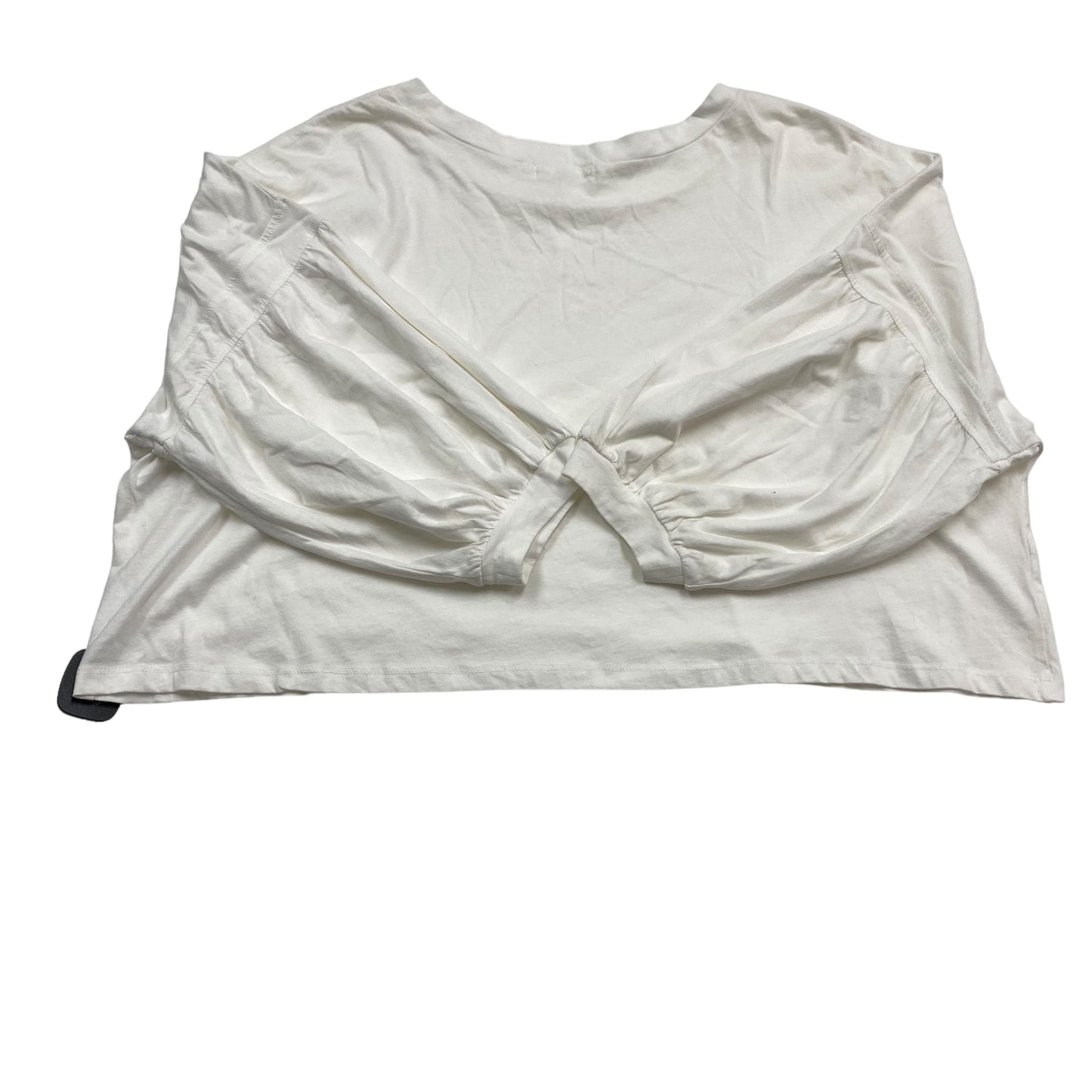 White Top 3/4 Sleeve MOD REF, Size S