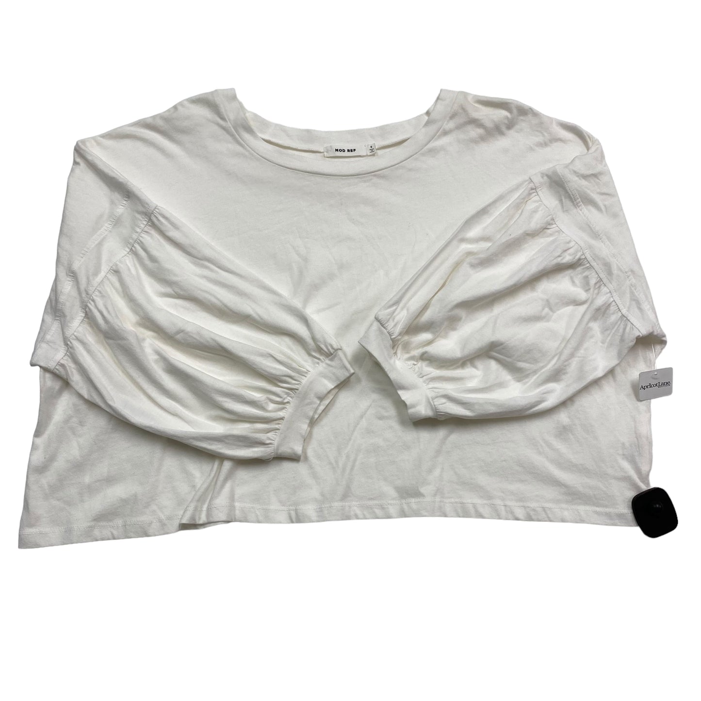 White Top 3/4 Sleeve MOD REF, Size S