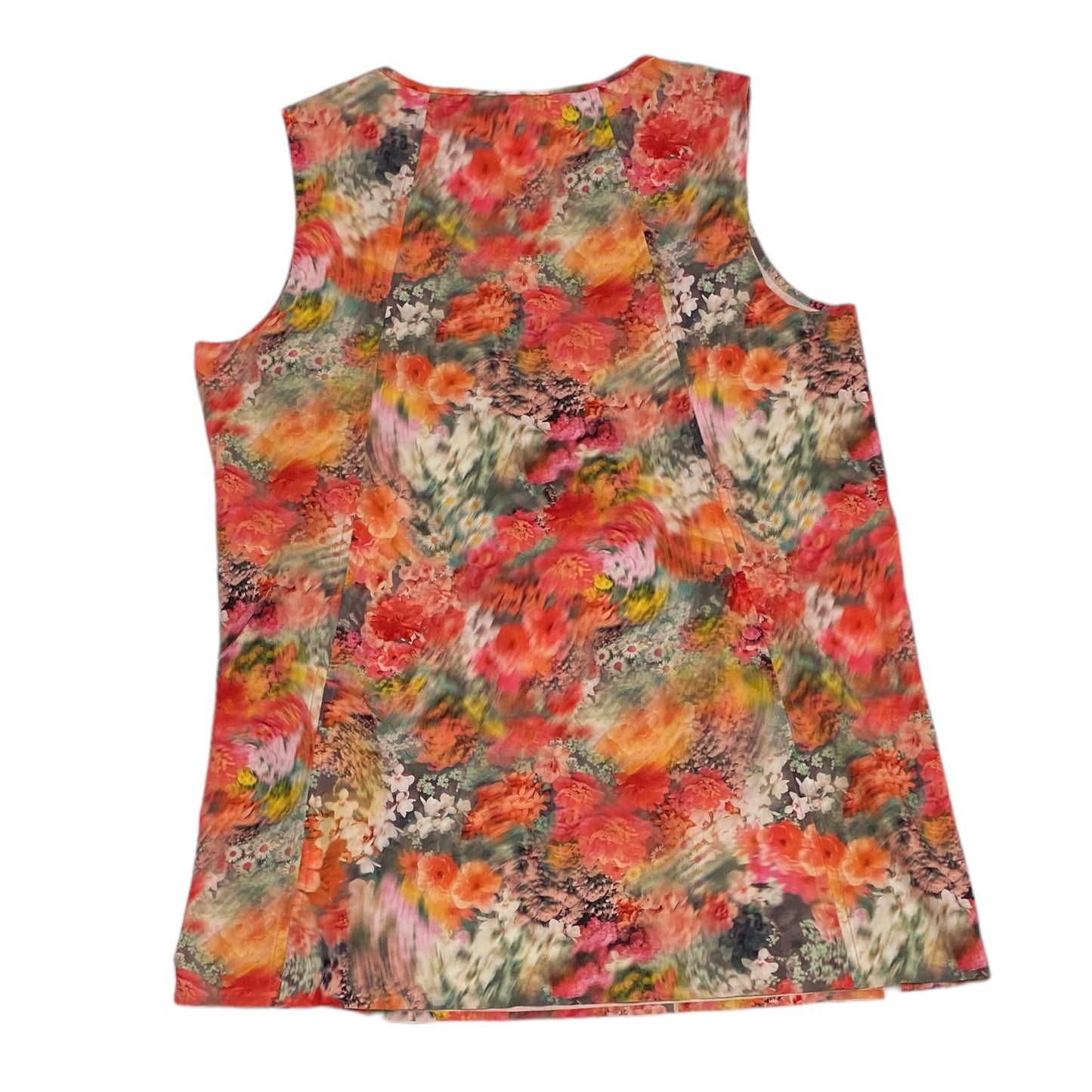 Floral Print Athletic Tank Top Athleta, Size Xs