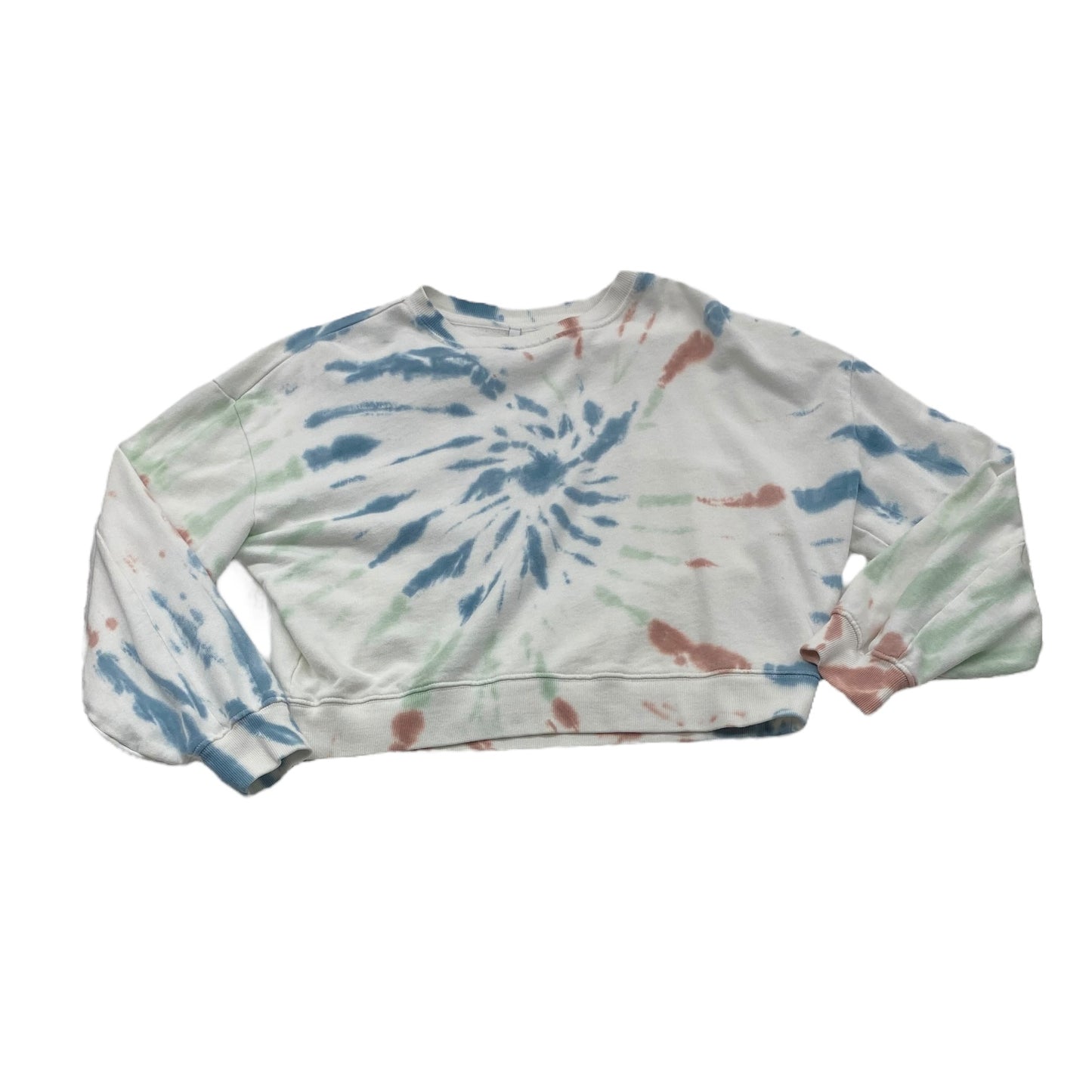 Top Long Sleeve By Z Supply In Tie Dye Print, Size: Xs