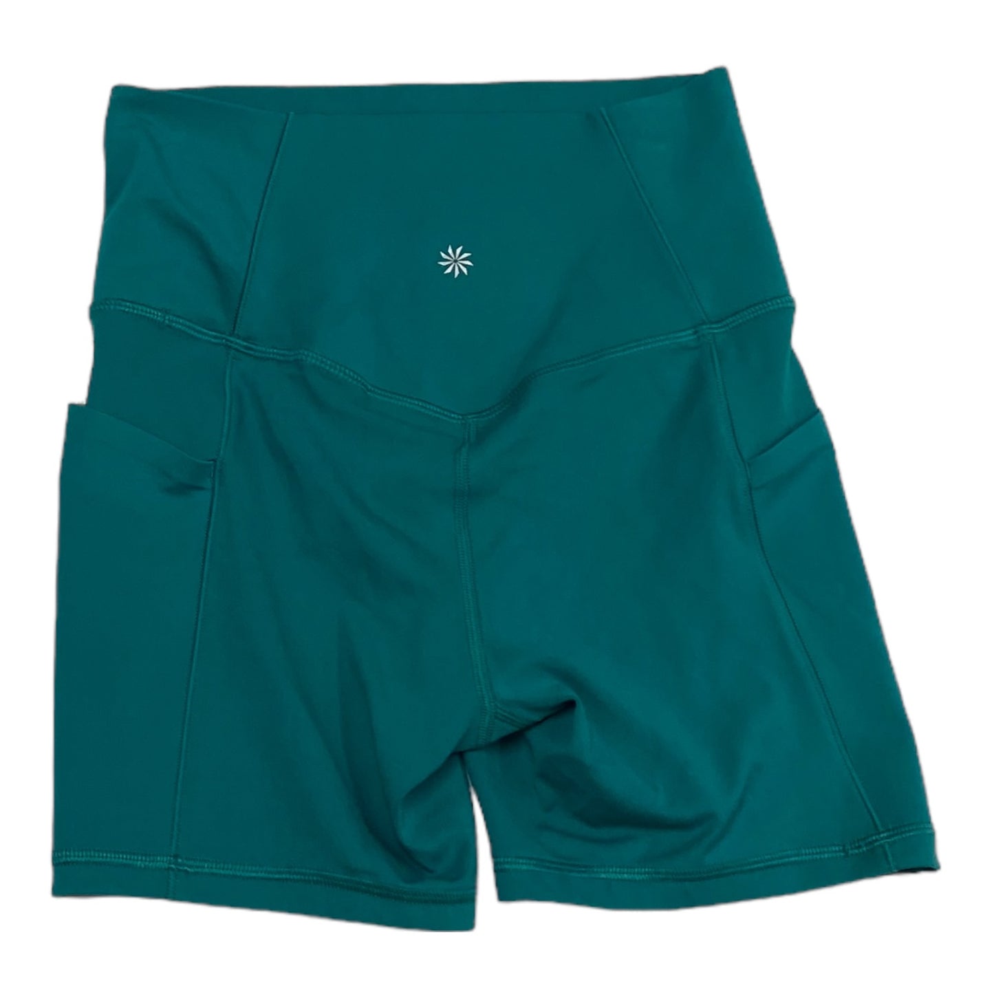 Athletic Shorts By Athleta In Teal, Size: Xs