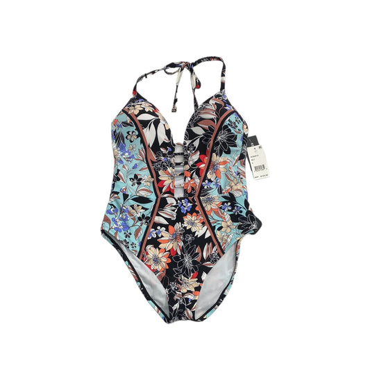 Swimsuit By Kenneth Cole In Floral Print, Size: S