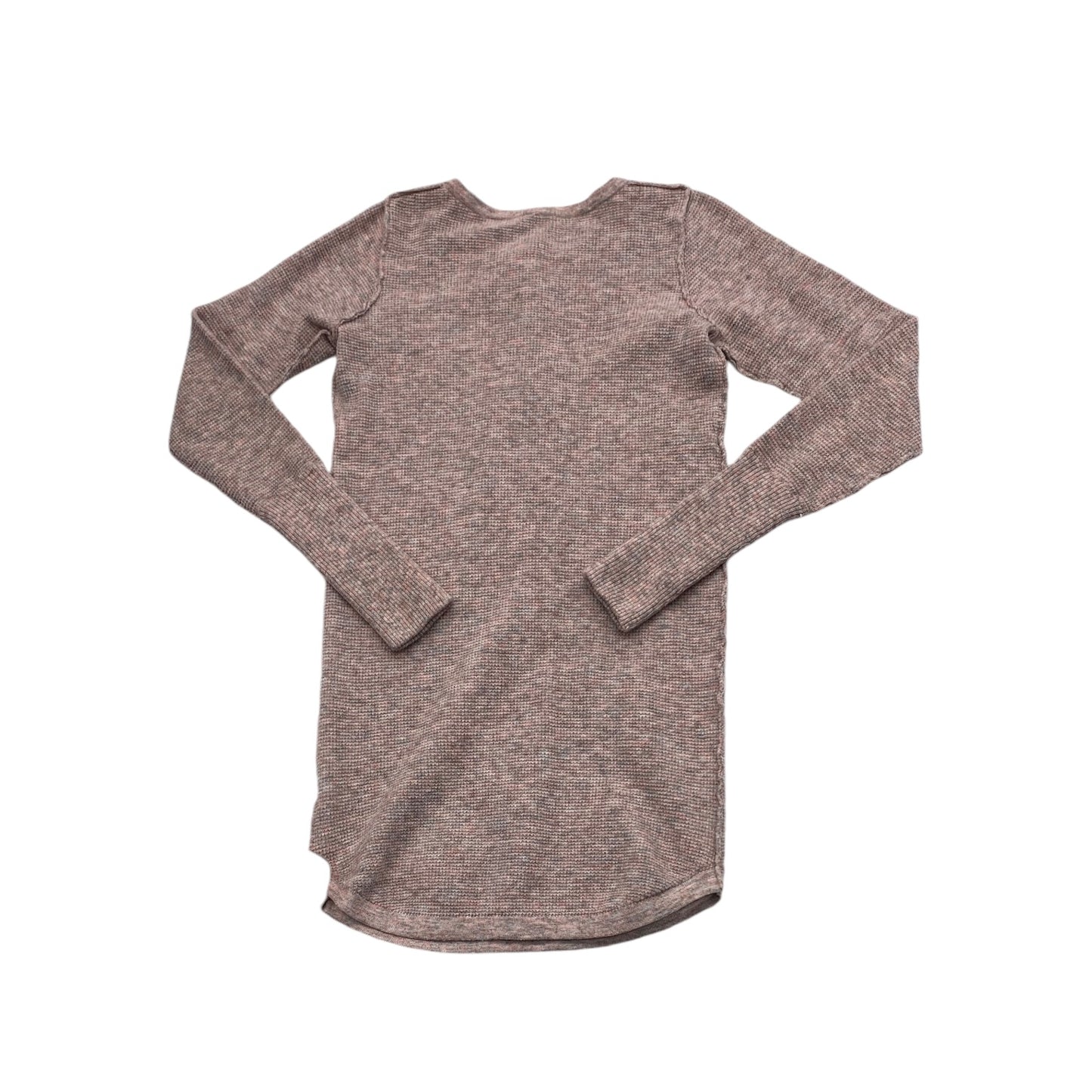 Top Long Sleeve By Free People In Pink, Size: S