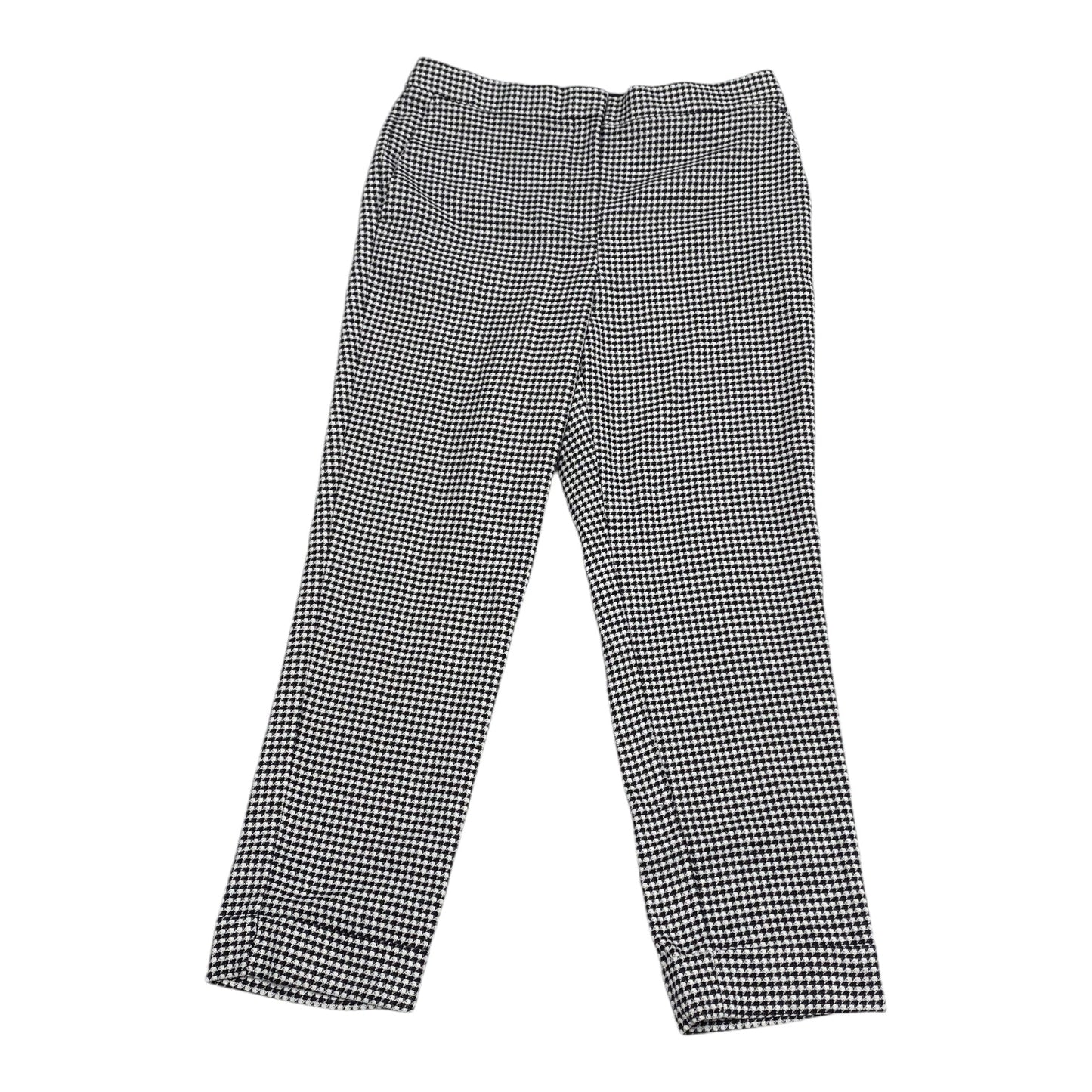 Pants Cropped By Ann Taylor In Checkered Pattern, Size: 8