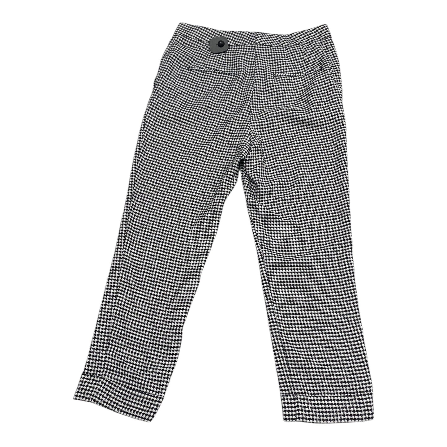 Pants Cropped By Ann Taylor In Checkered Pattern, Size: 8