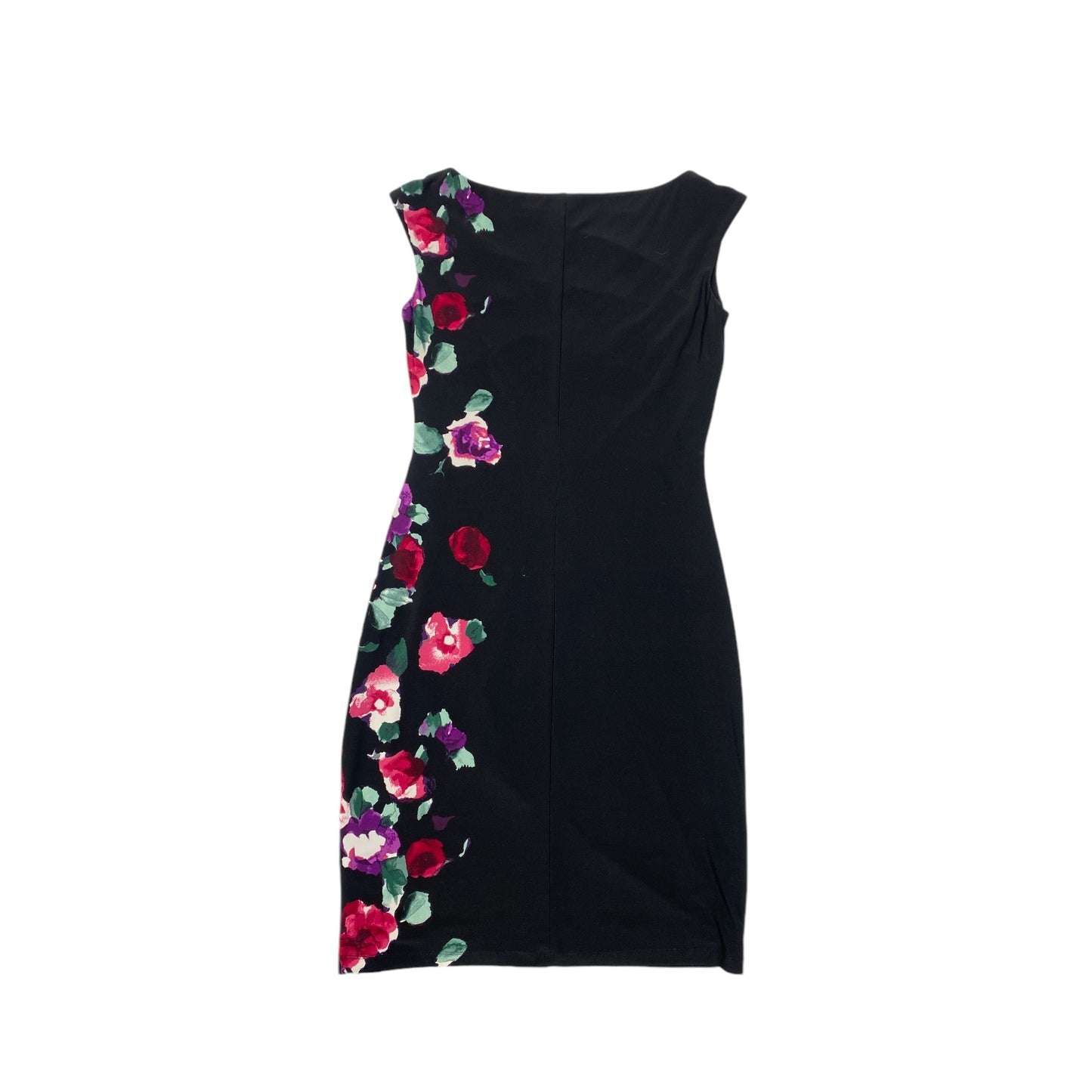 Dress Party Midi By Lauren By Ralph Lauren In Floral Print, Size: 6