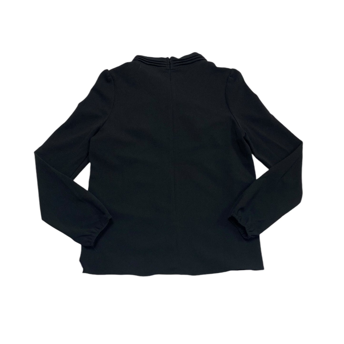 Top Long Sleeve By Gracia In Black, Size: M