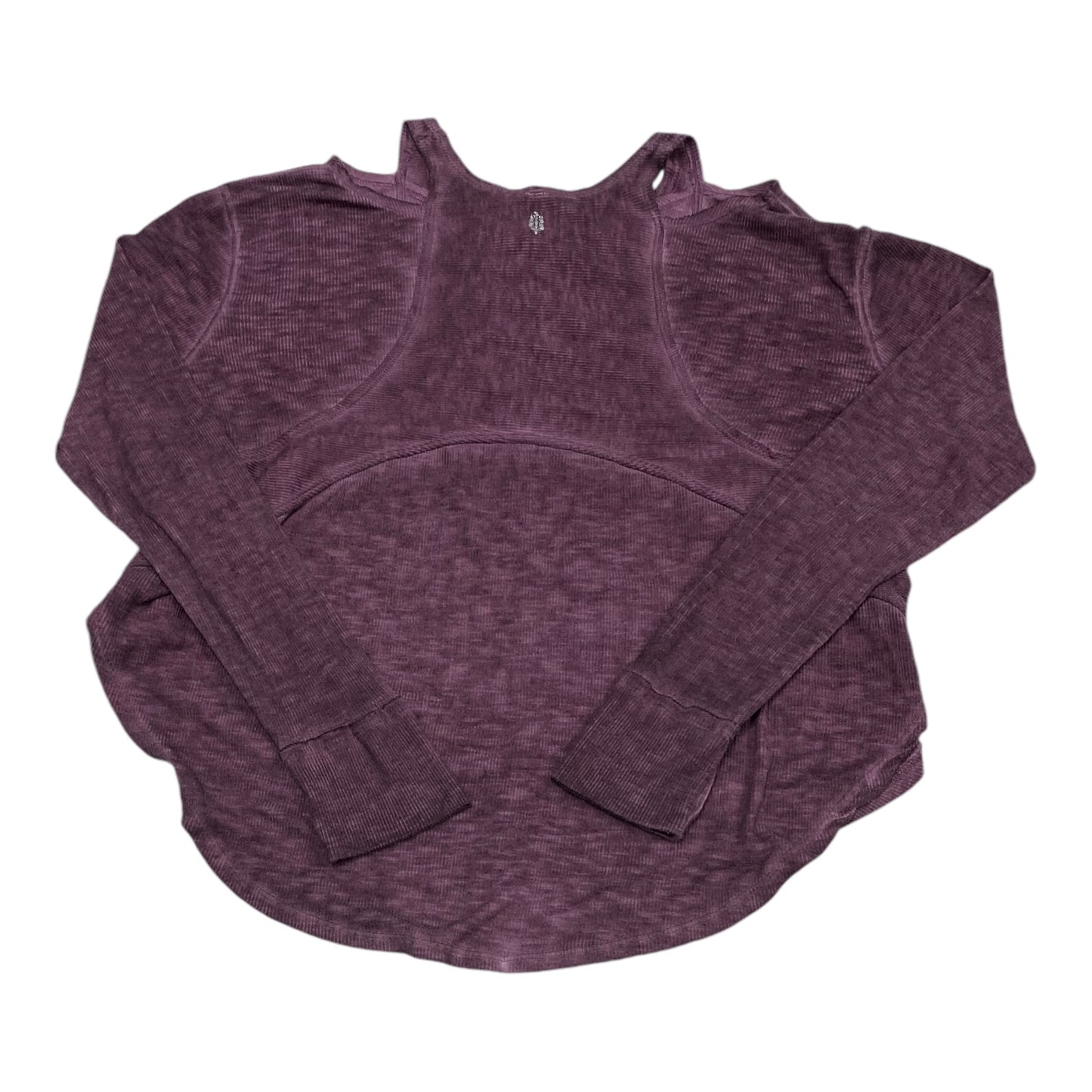 Top Long Sleeve By Free People In Purple, Size: S