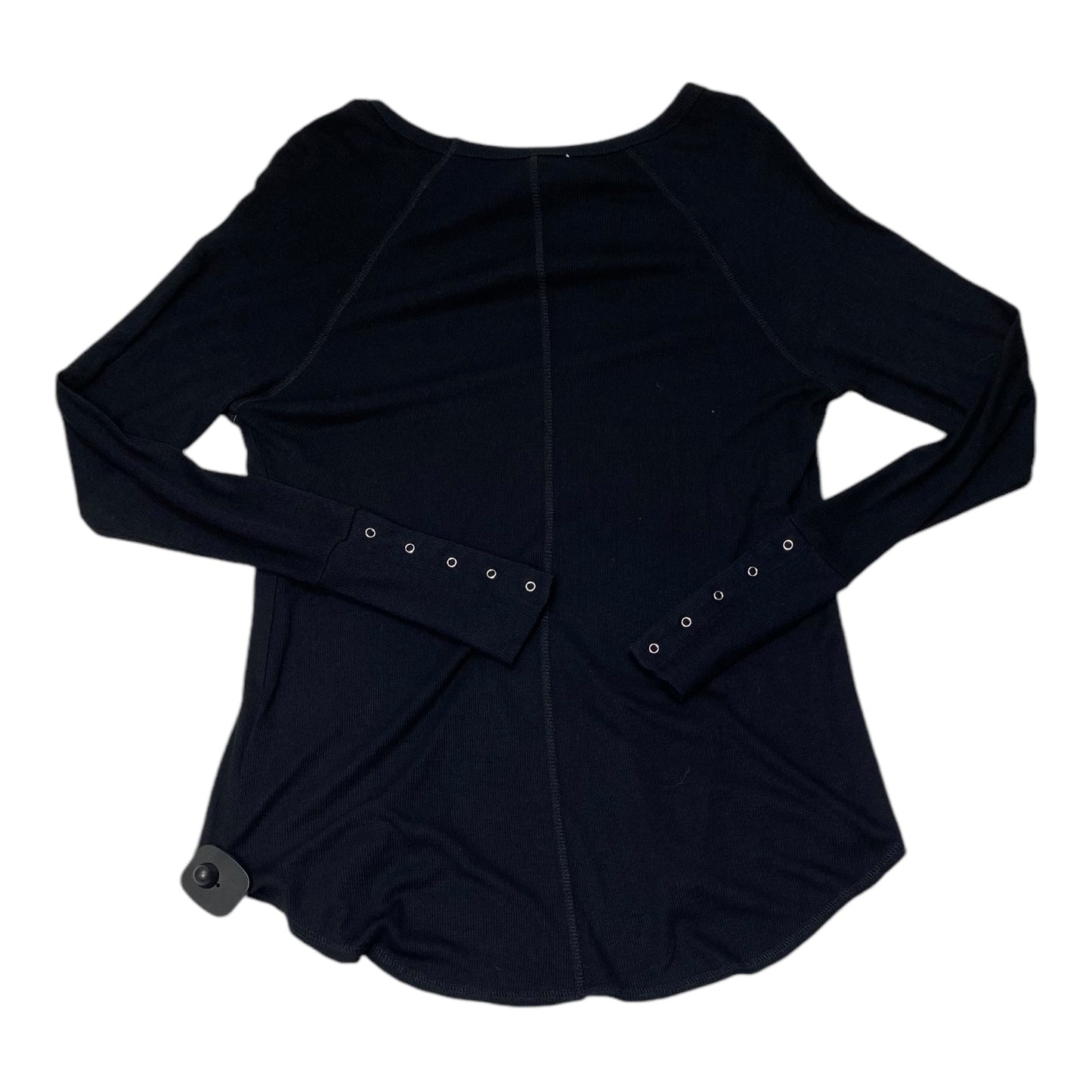 Top Long Sleeve By Evereve In Black, Size: S